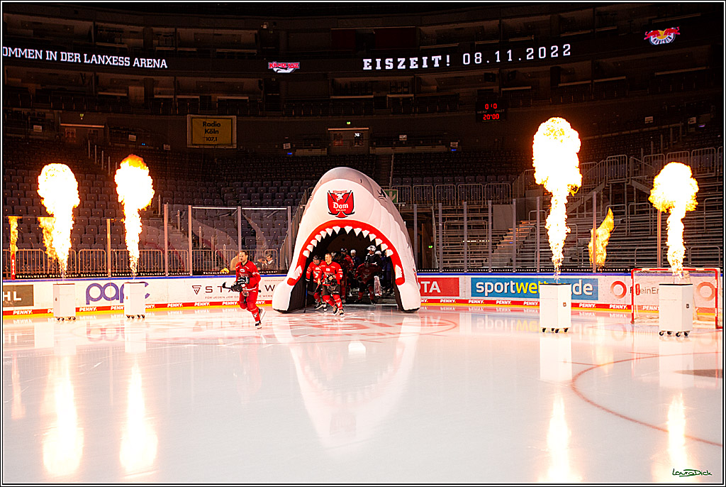 PENNY DEL; Koelner Haie- Red BUll Muenchen Sponsorenspiel; Koeln, 08.11.2022